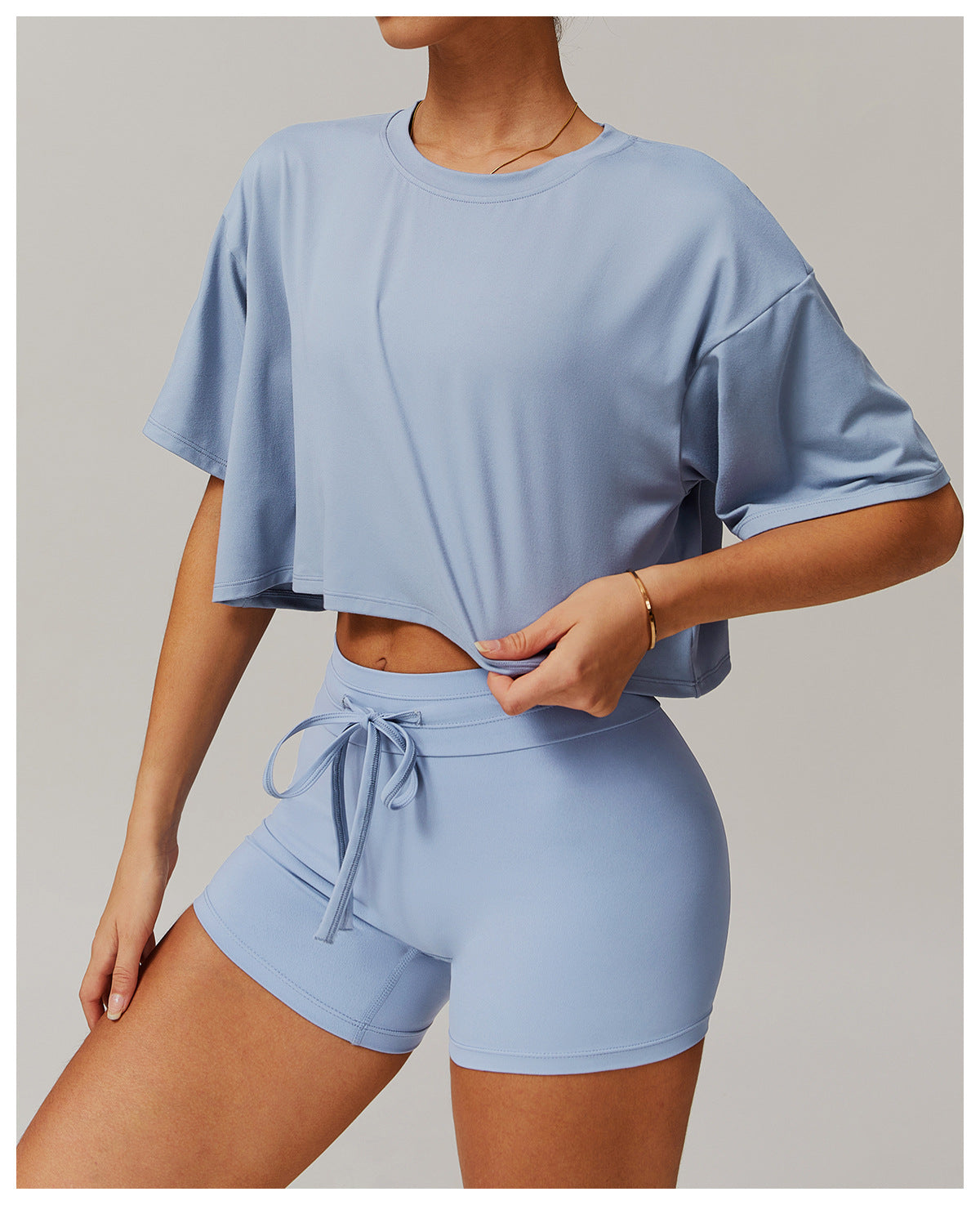 Loose Fit Cropped T-Shirt