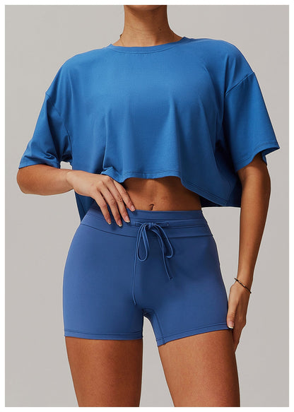 Loose Fit Cropped T-Shirt