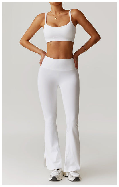 Sculpting High-Waist Flared Yoga Pants
