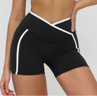 BareSculpt Cross-Waist Shorts