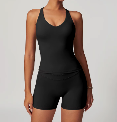 Cross-Back Yoga Tank