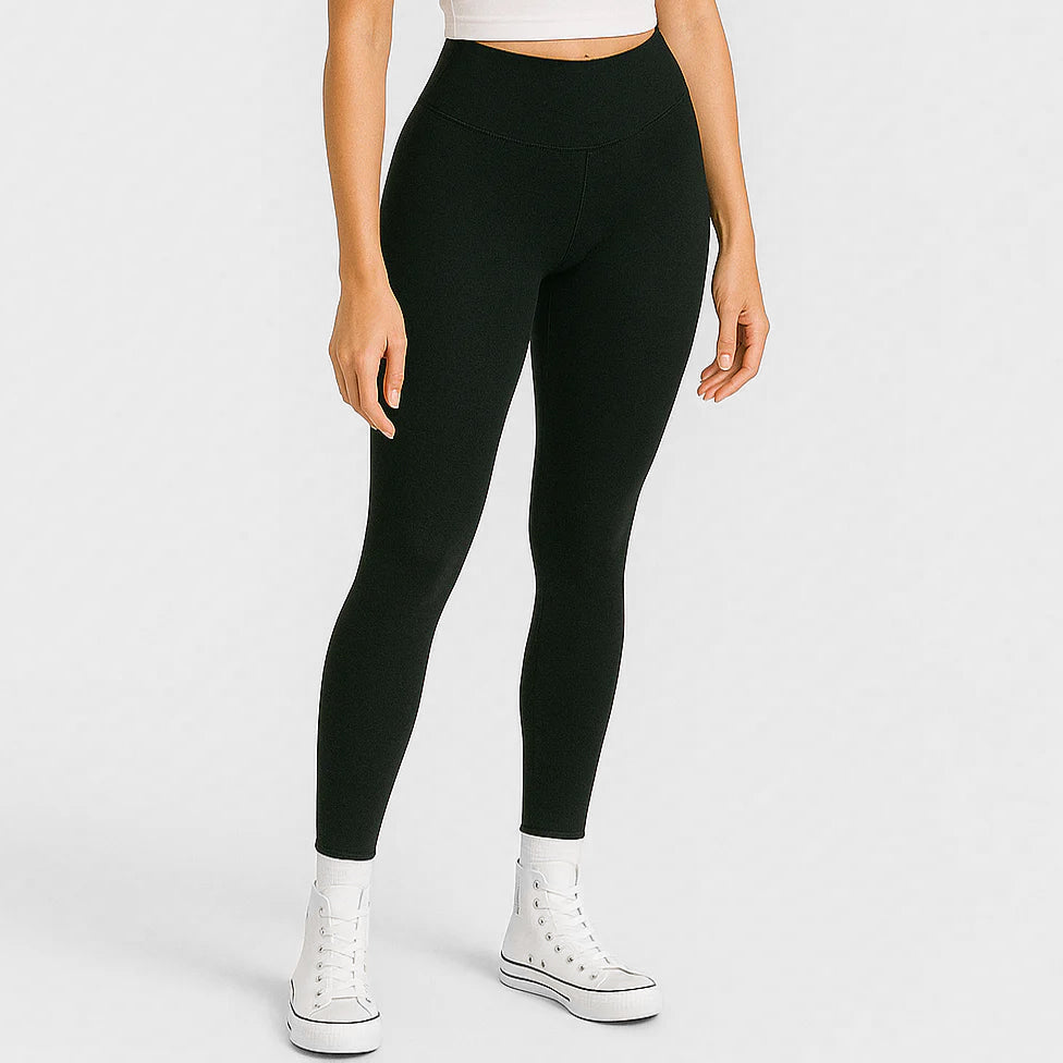 Women's Athletic Leggings, High-Rise Waist, Buttery-Soft Four-Way Stretch-0